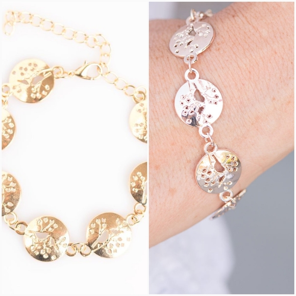 NEST IN PEACE GOLD BRACELET